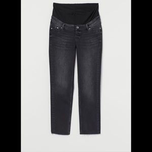 H&M mama straight ankle jeans size small